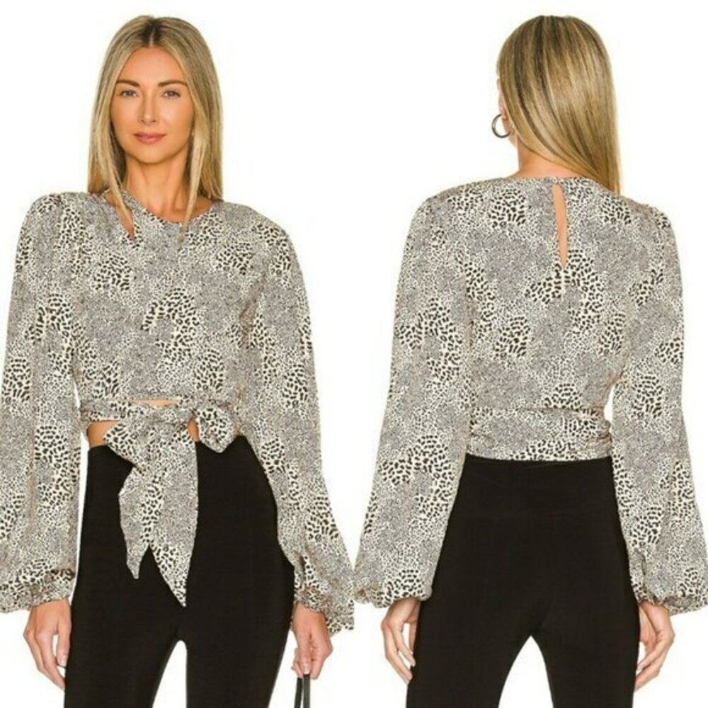 Lovers and Friends Anderson Top - Cheetah